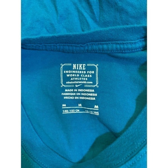 5/ $25 Nike Blue Long Sleeve Graphic T-Shirt M - Picture 9 of 9